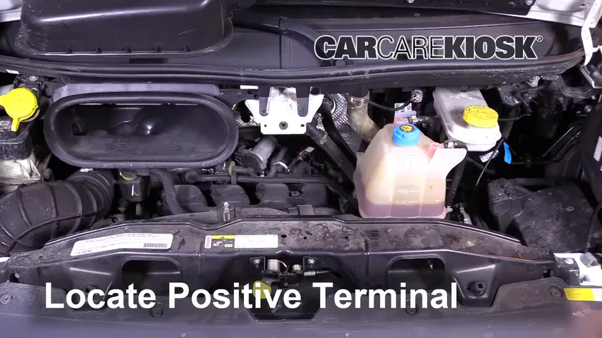 2016 Ram ProMaster 1500 3.6L V6 FlexFuel Battery Jumpstart